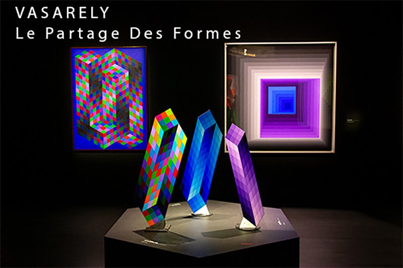 Exposition Vasarely LePartageDesFormes Centre Pompidou