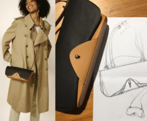 Ema sac bandoulière trendy Césaire Paris Sac fait main en France