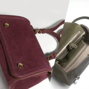 Mini sacoche cuir femme Gaga - Césaire Paris - Sac fabriqué à la main en France